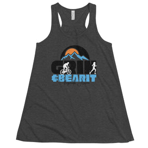 Open image in slideshow, Grin &amp; Bear It 2022 Women&#39;s Flowy Racerback Tank
